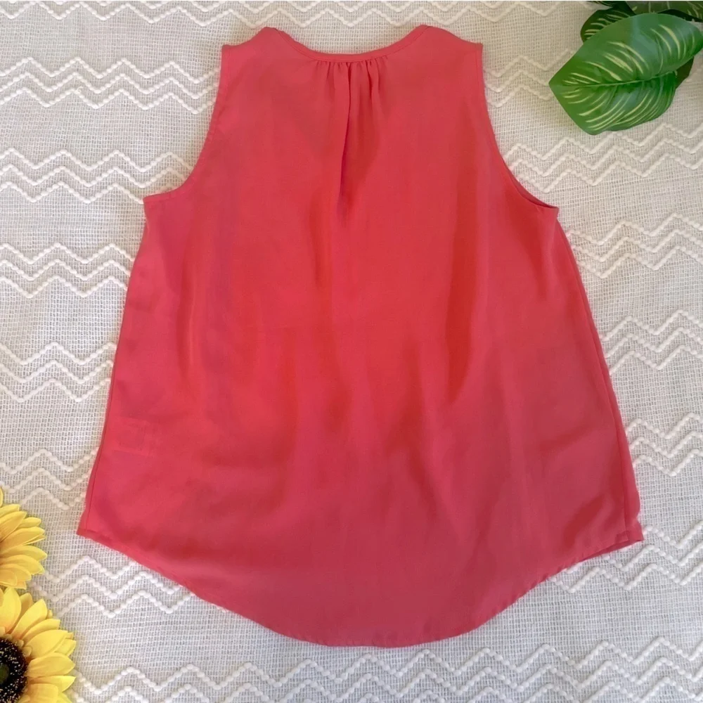 Women’s Sleeveless Blouse Salmon Pink